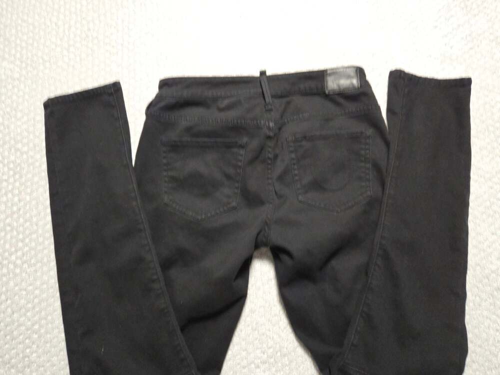True Religion Black Utility Moto Skinny Pants Women's Size 27
